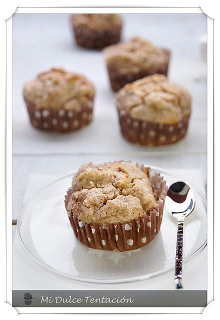Muffins crujientes de Boniato y Canela