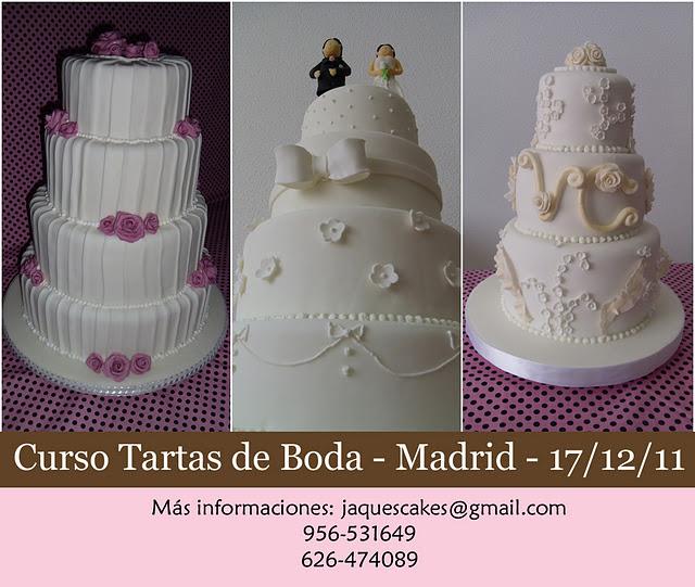 Curso Tartas de Boda en Madrid