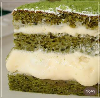 Tiramisú de Té Matcha Tiramisú de Té Matcha