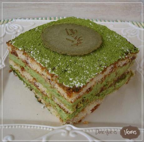 Tiramisú de Té Matcha