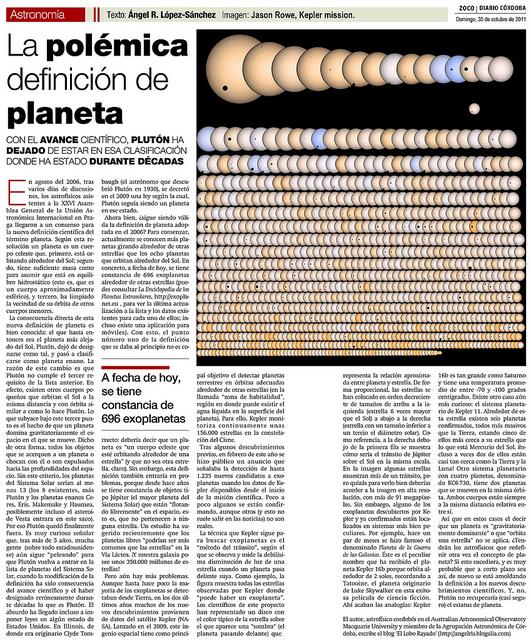 La polémica definición de planeta