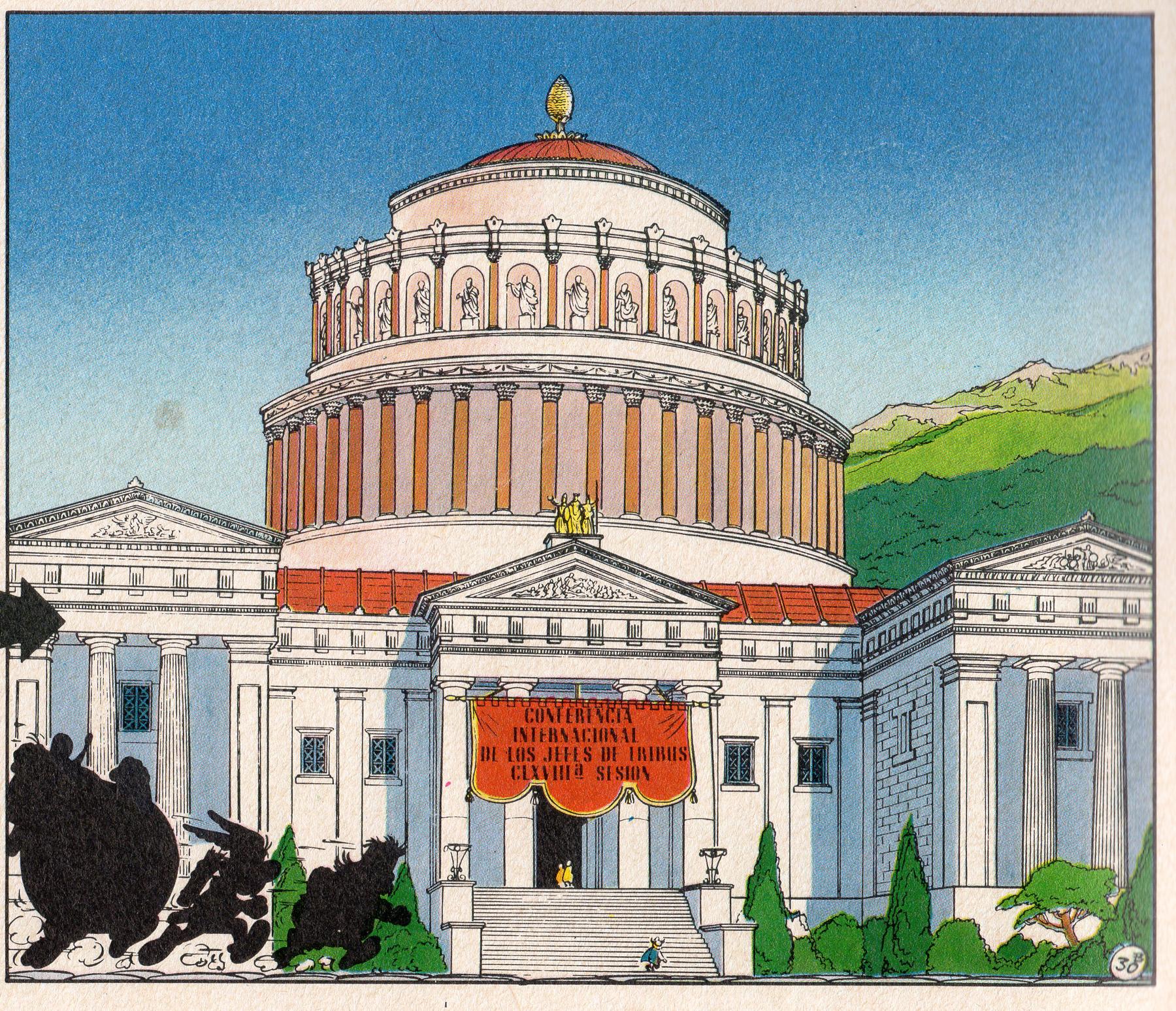 Astérix y la arquitectura