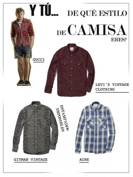 Y tú… de qué tipo de camisa eres?