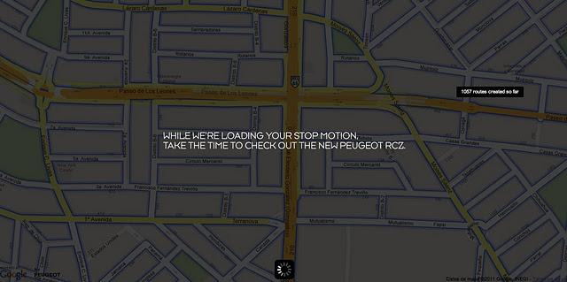 Paseo virtual por el mundo en el Peugeot RCZ