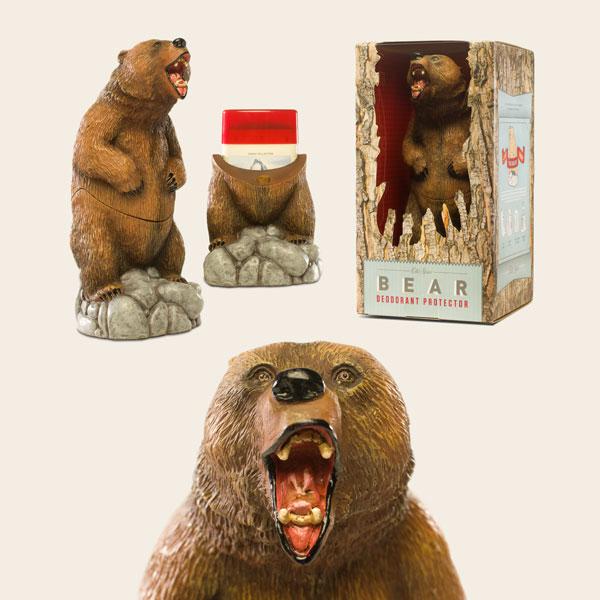 El oso que protege tu desodorante