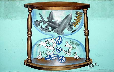 “Guerra” al terrorismo con el humor [+ video y fotos]