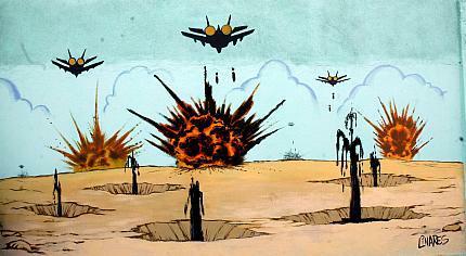 “Guerra” al terrorismo con el humor [+ video y fotos]