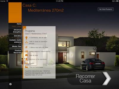 Aplicación Inmobiliaria Manquehue - Para recorrer y decorar