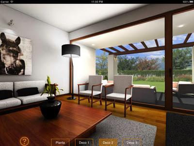 Aplicación Inmobiliaria Manquehue - Para recorrer y decorar