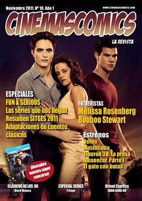 CINEMASCOMICS: LA REVISTA. ¡NÚMERO 10 YA DISPONIBLE!