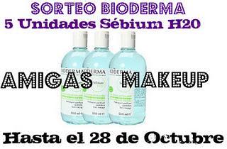 Bioderma Sebium H2O gracias a Amigas Makeup