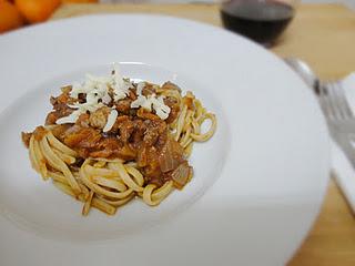 Tagliatelle alla bolognese