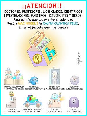 Llegó la cajita cuántica feliz