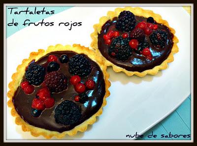 TARTALETAS DE FRUTOS ROJOS