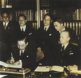 Renovación del Pacto Antikomintern contra la Internacional Comunista - 25/11/1941.