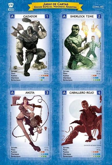 COMIC.AR: Nuevas cartas coleccionables