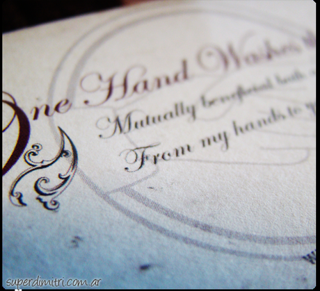 Reseña: Perfumes de One Hand Washes the Other