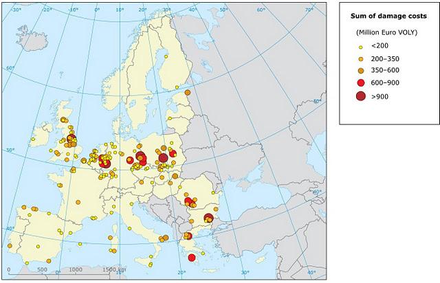 Informe AEMA: ¿Cuánto le cuesta la contaminación atmosférica a Europa?