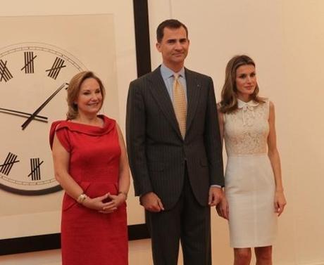 Dña. Letizia en Chile. Más imágenes de sus estilismos