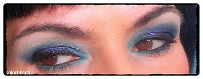 Ahumado turquesa y zafiro