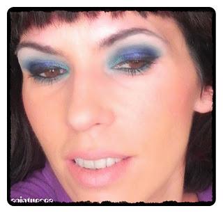 Ahumado turquesa y zafiro