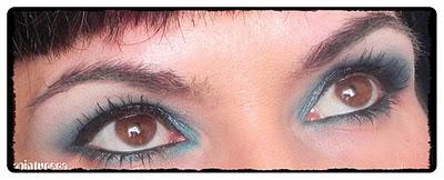 Ahumado turquesa y zafiro