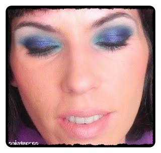 Ahumado turquesa y zafiro