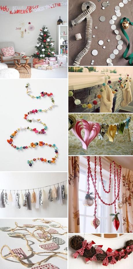 Sunday Post. Guirnaldas de Navidad/Christmas Garland