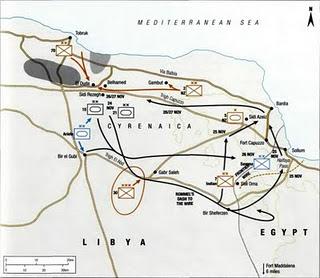 El Octavo Ejército Británico estrena comandante y rompe el cerco de Tobruk - 27/11/1941.
