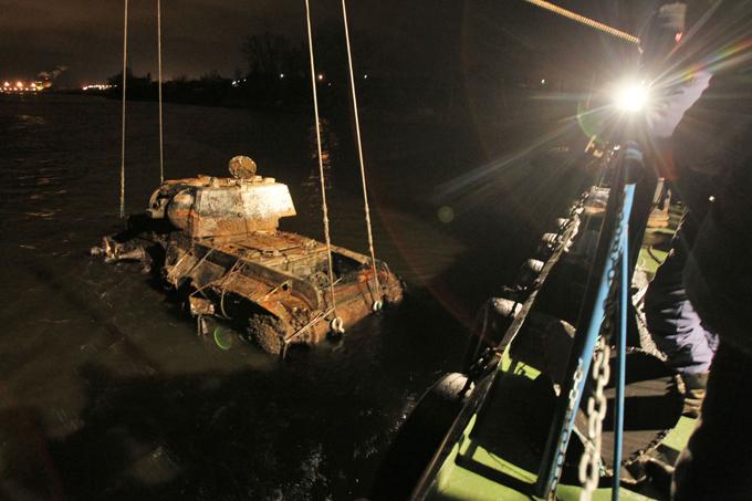 Encontrado tanque ruso de la Segunda Guerra Mundial