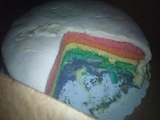 Tarta Arco Iris