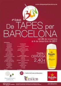 Cartel  de Tapes per Barcelona 2011