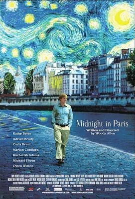 Medianoche en París en dvd y Blu-Ray.