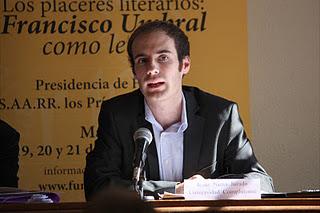 20/10/2011  Congreso Internacional «Los placeres literarios: Francisco Umbral como lector»