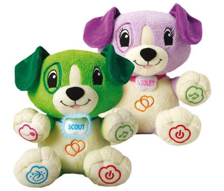 Scout y Violeta, peluches didácticos de Cefa Toys