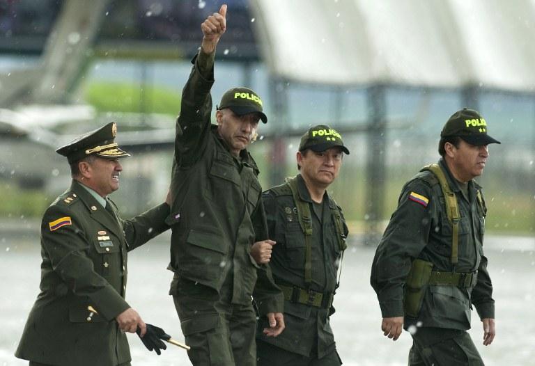 Fotos de Luis Alberto Erazo liberado por las FARC.