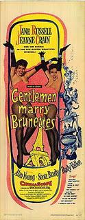 CABALLEROS SE CASAN CON LAS MORENAS, LOS (“Gentlemen Marry Brunettes”, EE.UU., 1955)