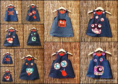 Vestidukis Retro Monsters Temporada Otoño-Invierno!!!!