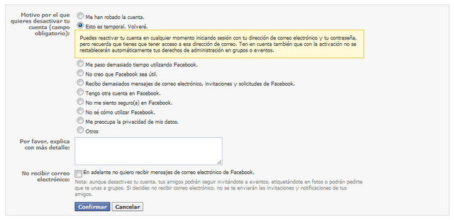 Como volver al antiguo perfil de Facebook