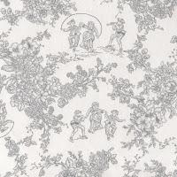 ¿Toile de Jouy gris para los complementos y la ropita del bebé?