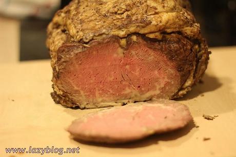 Roastbeef cocinado a baja temperatura Roastbeef cocinado a baja temperatura