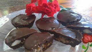 Bombones de almendra y coco