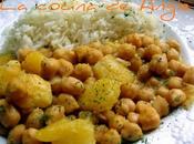 Curry garbanzos