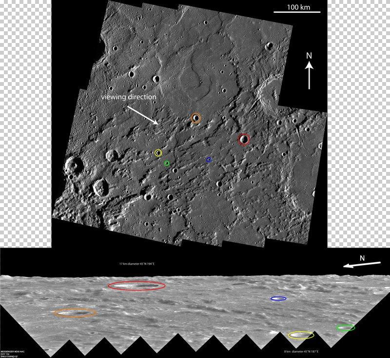 Una mirada de cerca a Mercurio desde la sonda MESSENGER