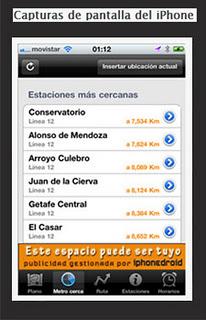 Metro de Madrid lanza aplicación iPhone para planificar trayectos