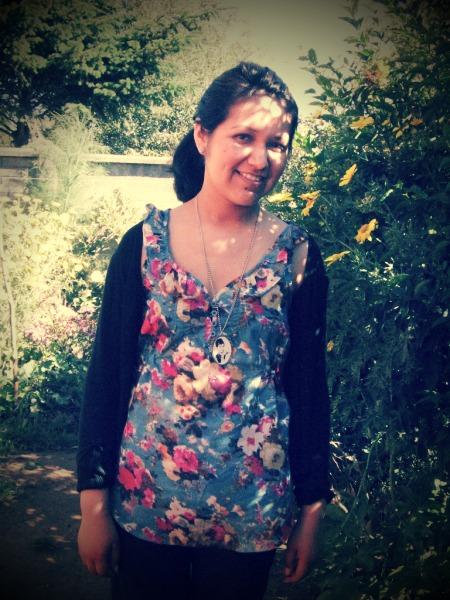 Look del día: Flores vintage