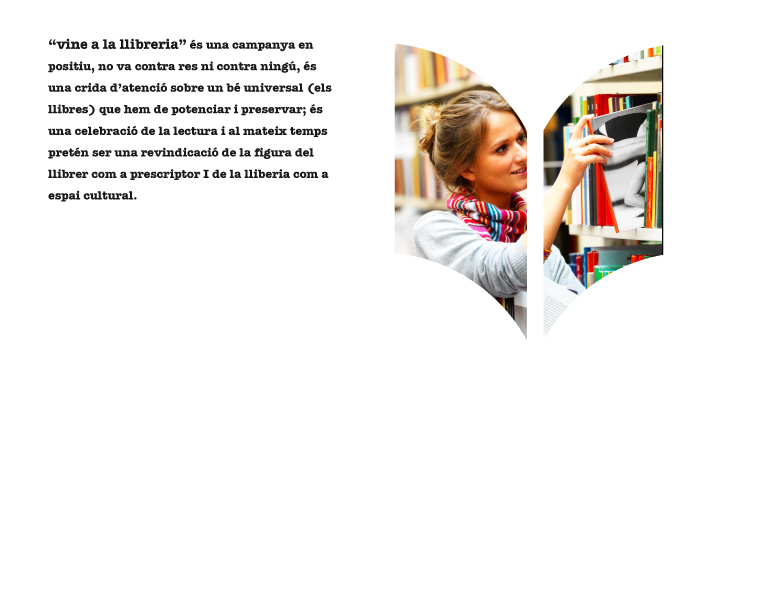 Vine a la llibreria