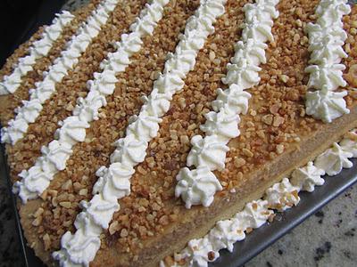 TARTA DE CREMA DE TURRÓN