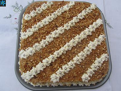 TARTA DE CREMA DE TURRÓN