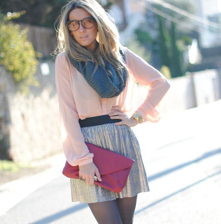 Shiny skirt... - Paperblog